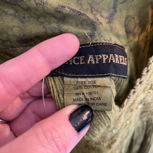 NWT Advance Apparels Sleeveless Top - SZ FREE SIZE - Picture 2 of 8